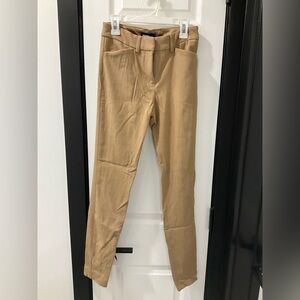 Women’s Express Mid Rise Express Skinny Pants Size 00 Beige